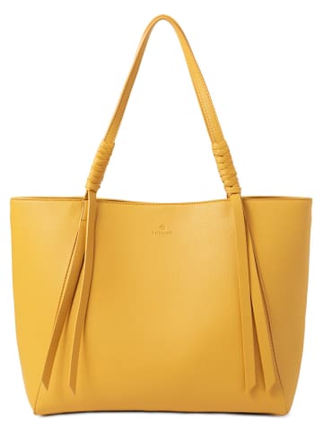 TATUUM Shopper geel - (B)52 x (H)32 cm