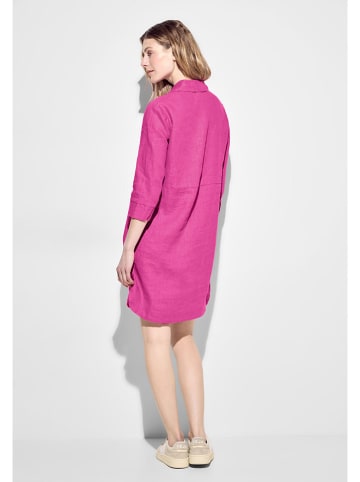 Cecil Leinen-Kleid in Pink