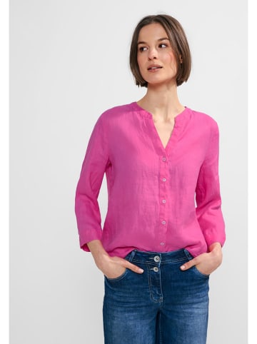 Cecil Linnen blouse roze