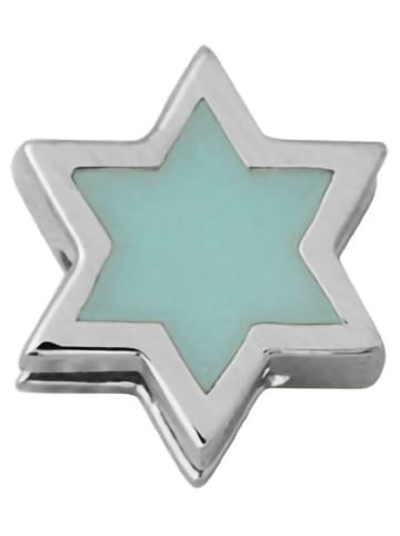 Design Letters Srebrny charms "Star" - Ø 0,6 cm