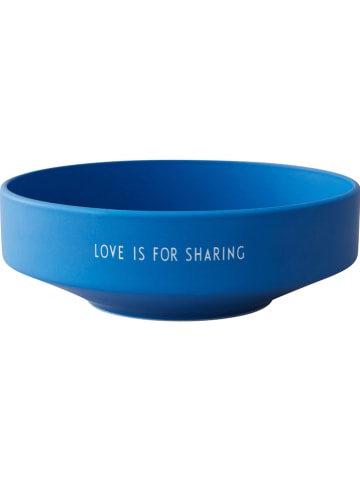 Design Letters Schale "Favourite" in Blau - 1,2 l