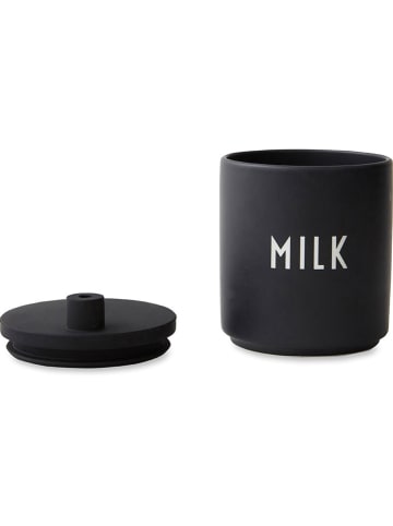 Design Letters Milchkanne in Schwarz - (H)8 cm