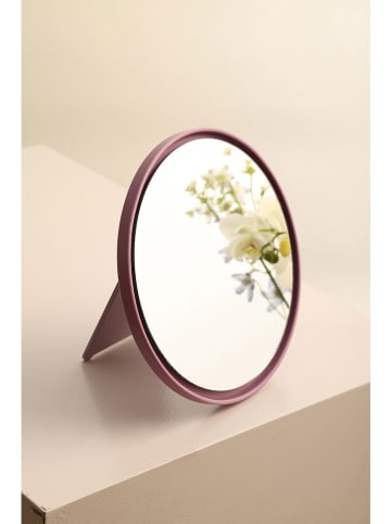 Design Letters Spiegel in Lila - Ø 25 cm