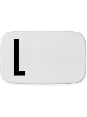 Design Letters Lunchbox wit/zwart - 700 ml