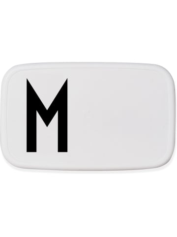 Design Letters Lunchbox in Weiß/ Schwarz - 700 ml