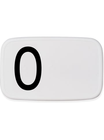 Design Letters Pojemnik w kolorze biało-czarnym na lunch - 700 ml
