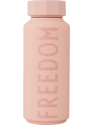 Design Letters Thermoflasche in Rosa - 500 ml