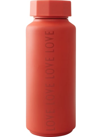 Design Letters Thermoflasche in Rot - 500 ml