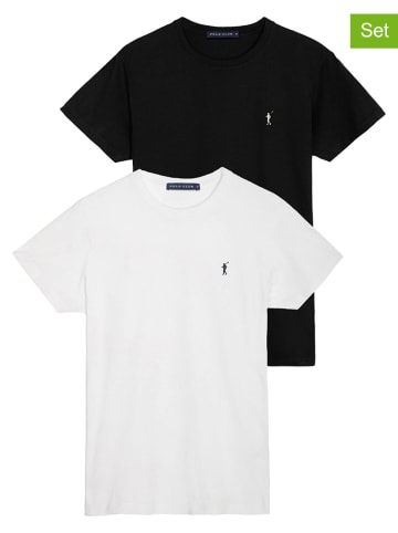 Polo Club 2-delige set: shirts wit/zwart