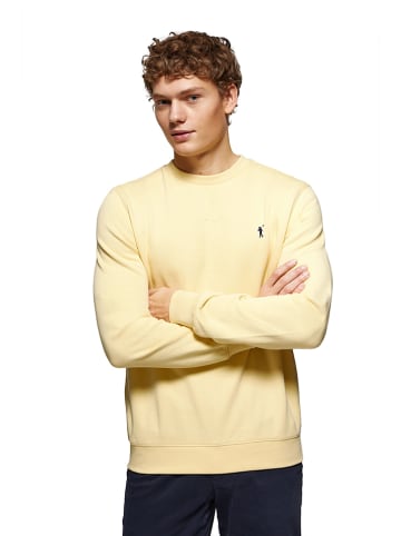 Polo Club Sweatshirt in Gelb