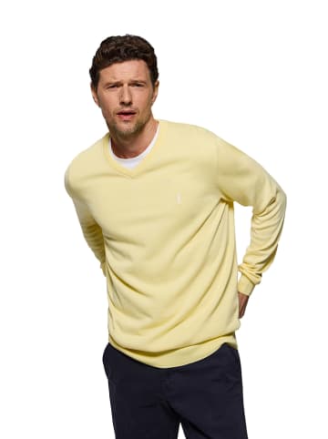 Polo Club Pullover in Gelb