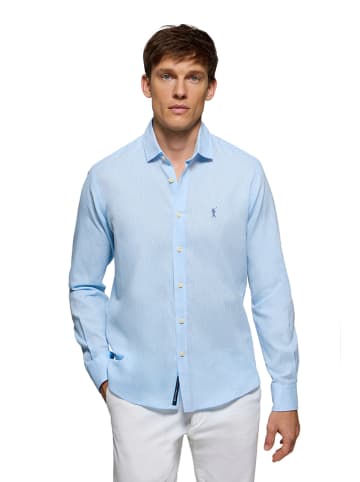 Polo Club Koszula - Slim fit - w kolorze błękitnym