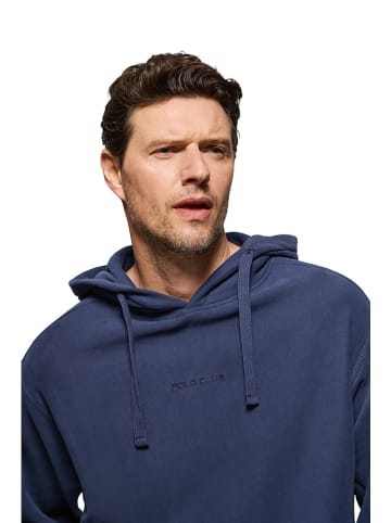 Polo Club Hoodie in Dunkelblau
