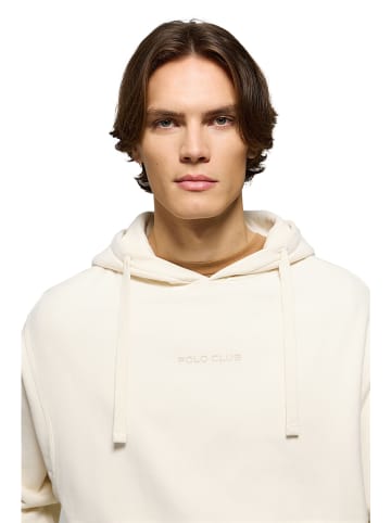 Polo Club Hoodie crème