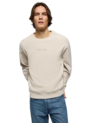 Polo Club Sweatshirt in Beige