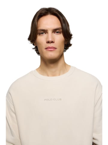 Polo Club Bluza w kolorze beżowym