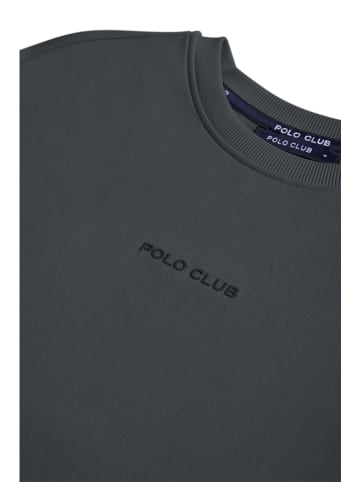 Polo Club Sweatshirt in Anthrazit