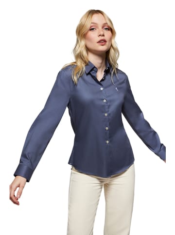 Polo Club Blouse "Rigby Go" - slim fit - donkerblauw