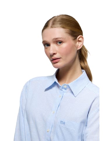 Polo Club Koszula "Niza" - Loose fit - w kolorze błękitno-białym