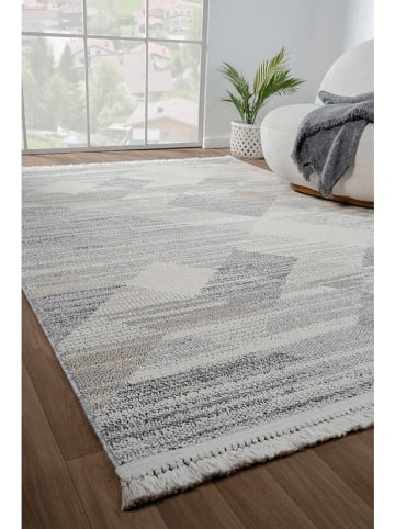ABERTO DESIGN Dywan "Bastia" w kolorze jasnoszaro-kremowym