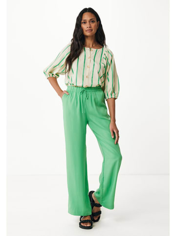 Mexx Spodnie w kolorze zielonym