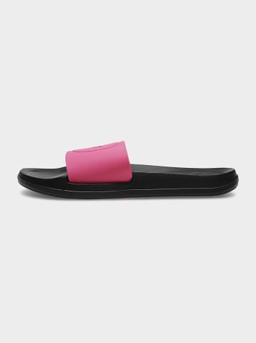 4F Slippers zwart/roze