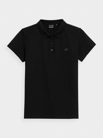 4F Koszulka polo w kolorze czarnym