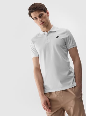 4F Poloshirt in WeiÃŸ