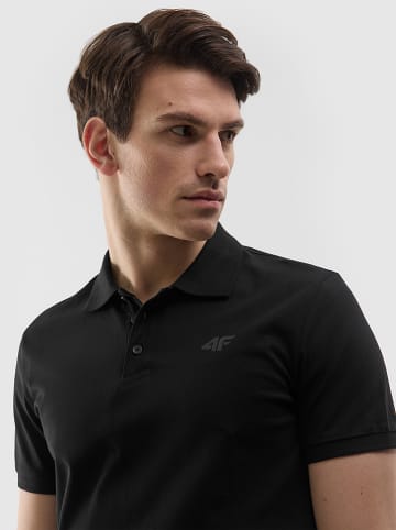 4F Poloshirt zwart