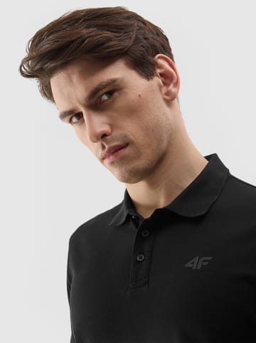 4F Poloshirt zwart