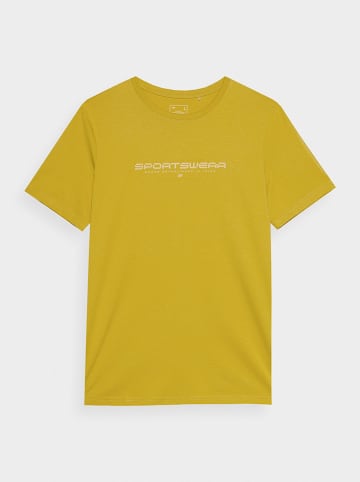 4F Koszulka w kolorze żółtym