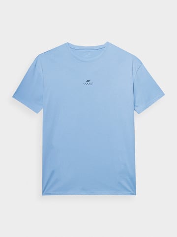 4F Koszulka w kolorze bÅ‚Ä™kitnym
