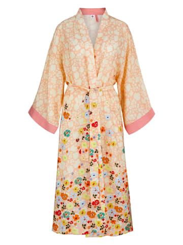 Becksöndergaard Kimono "Florentina" w kolorze brzoskwiniowym