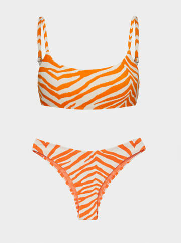 Becksöndergaard Bikini "Zecora" in Orange/ Weiß