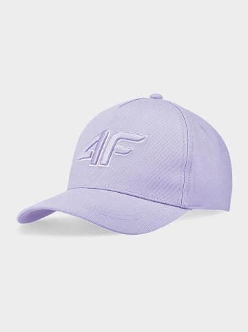 4F Czapka w kolorze fioletowym