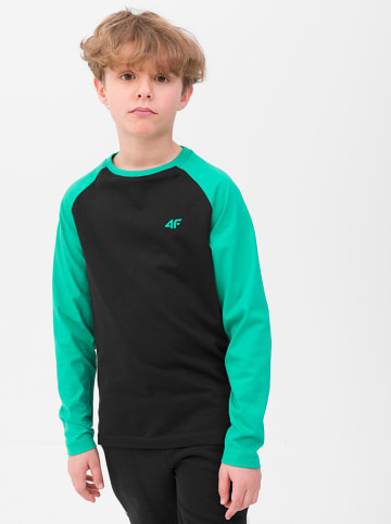 4F Longsleeve groen/zwart