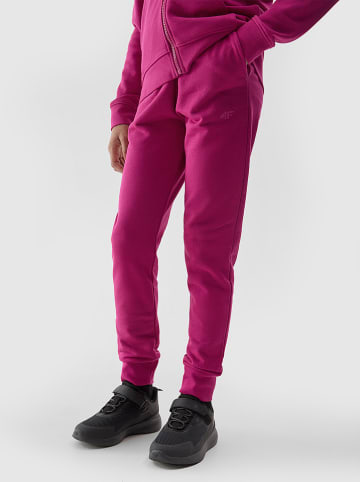 4F Spodnie dresowe w kolorze różowym
