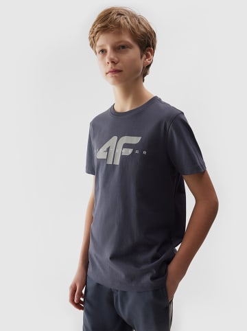 4F Koszulka w kolorze antracytowym