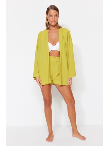 trendyol 2tlg. Outfit in Gelb