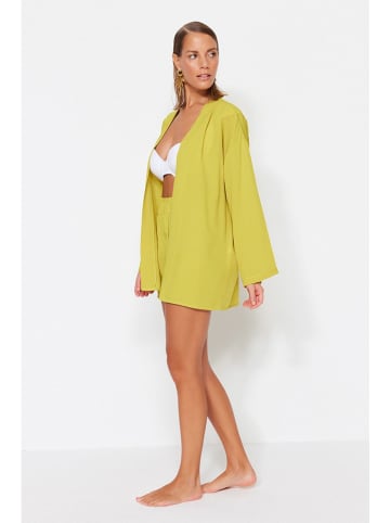 trendyol 2-delige outfit limoengroen