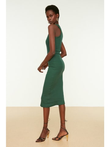 trendyol Sukienka w kolorze zielonym