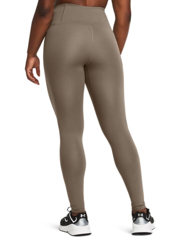 Under Armour Legginsy sportowe "Motion" w kolorze khaki