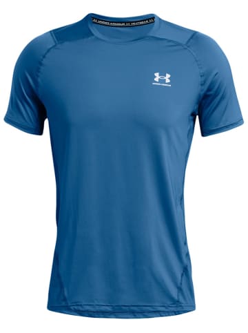 Under Armour Trainingsshirt "Armour Fitted" in Blau