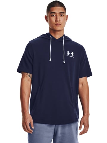 Under Armour Hoodie "Rival" donkerblauw