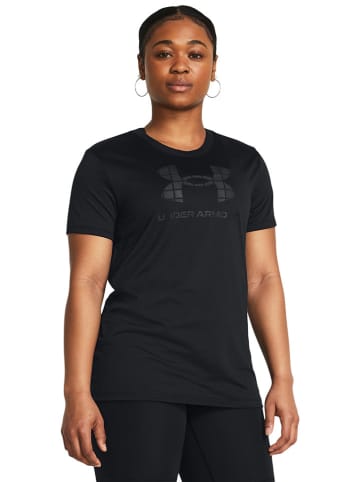 Under Armour Koszulka sportowa "Tech" w kolorze czarnym