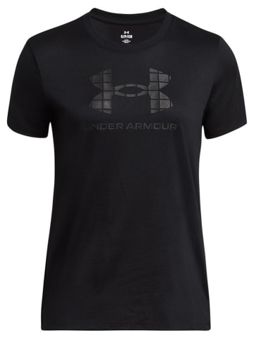 Under Armour Koszulka sportowa "Tech" w kolorze czarnym