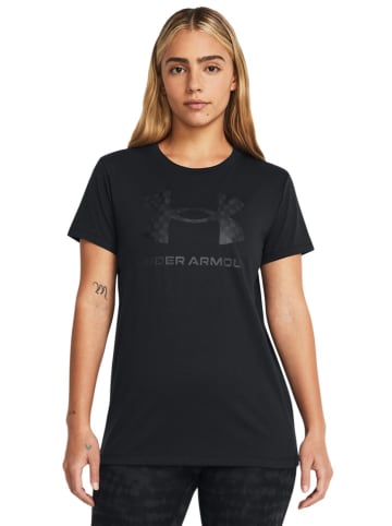 Under Armour Koszulka "Sportstyle" w kolorze czarnym