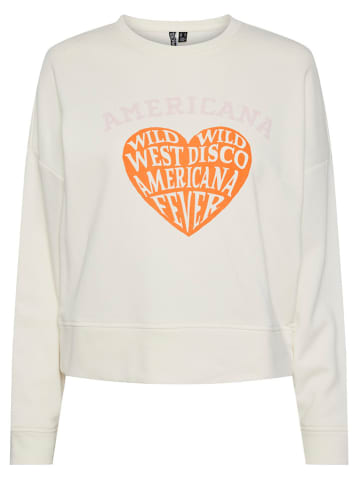 Pieces Longsleeve in Creme