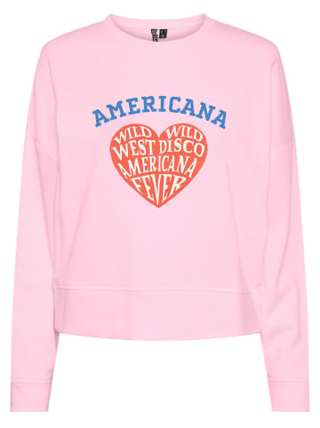Pieces Longsleeve in Rosa