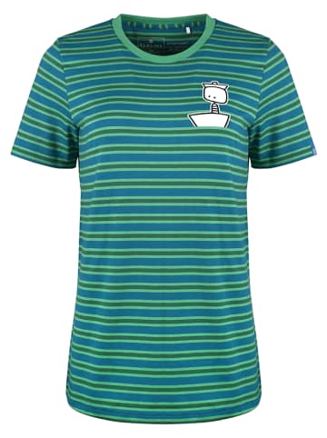 elkline Shirt "Seegang" groen